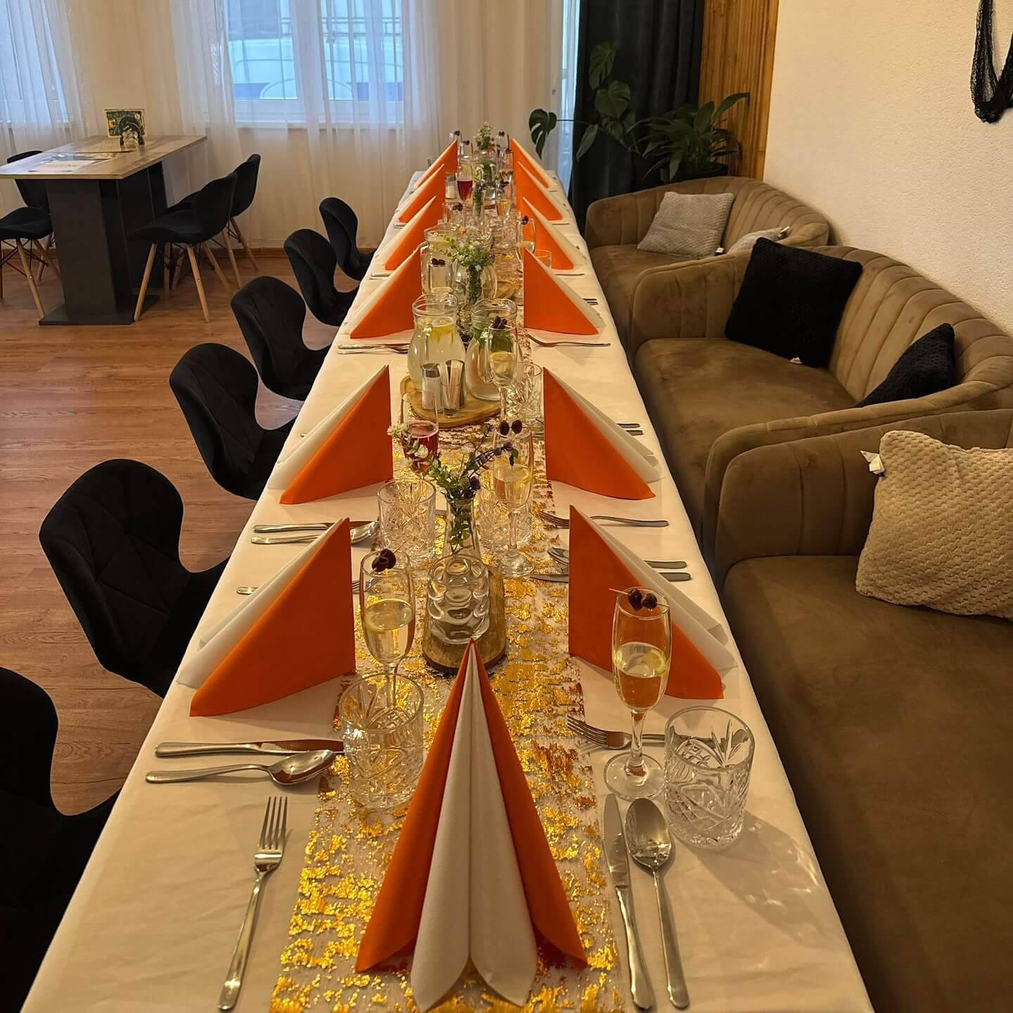 Interiér reštaurácie Melia